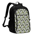 thumbnail image 1 of Balery Soccer and Football Mochila con carga USB para hombre y mujer - Mochila impermeable y antirrobo para laptop con puerto USB para viajes, trabajo, 1 of 7