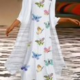 thumbnail image 1 of Plus Size Outfits Set, Women's Plus Floral Print Round Neck Tank Dress & Long Sleeve Coat Outfits Two Piece Set, 1 of 5