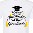 thumbnail image 4 of Inktastic Proud Brother of the Graduate-family Graduation T-Shirt, 4 of 5