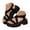 Black, variant on Platform Fashion Sandals Womens Suede Strappy Summer Walking Sandal Arch Support Chunky Orthopedic Casual Slip on Shoes Black,7