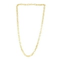 thumbnail image 4 of JewelStop 14K Yellow Gold 4.8mm Fancy Cable Chain 20 Inches, Lobster Clasp, 4 of 6