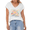 1-White, variant on Giffimy Women's Yellow Dot Border Cross Mountain Print V-Neck Sleeveless T-Shirt S-5XL Daily Tank Top