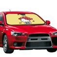 thumbnail image 2 of Windshield Sun Shade Foldable Car Front Window Sunshade For Car Suv Trucks Vans - Best Heat Shield Blocker Visor Cover Blocks Uv Rays And Keeps Your Vehicle Cool-Medium, 2 of 5