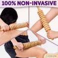 thumbnail image 4 of Rodillo de masaje COZLOW Wooden con 12 rodillos Schima Superba, 4 of 9