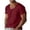 Red, variant on Men’s Short Sleeve Pocket T-Shirt Casual Collared Top Everyday Wear