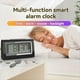 thumbnail image 2 of Reloj de Escritorio Grande Digital A Pilas, , con Tapa, Despertador Digital, Ideal para la Oficina, el Dormitorio o la Mesita de Noche., 2 of 5