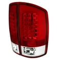 thumbnail image 7 of Spec-D Tuning Red Lens LED Tail Lights Compatible with 2002-2006 Dodge Ram 1500/2500/3500, Left + Right Pair Assembly, 7 of 7