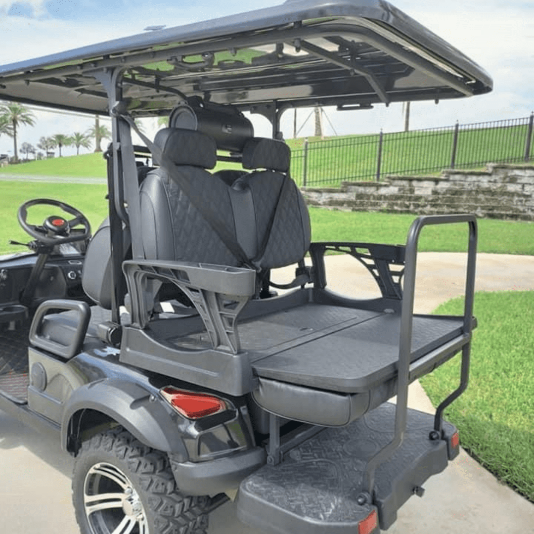 Revolution Outdoors Electron Charge 52V 150ah Loaded 4-Seater Battery Golf Cart for Outdoor