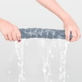 thumbnail image 5 of REGALWOVEN Striped 12 Pack Washcloths Pure Cotton Face Towels Comfort Towels Grey, 5 of 7