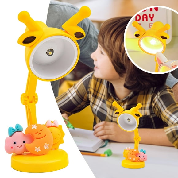 Portable LED Mini Table Lamp Foldable Night Reading Book Lamp For Home Room Computer Night Light Eye Christmas Story Leg Lamp