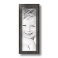 thumbnail image 2 of ArtToFrames 4x11" Dark Brown Picture Frame, Brown Wood Poster Frame, with Regular Glass and 2 (FBPL-4757), 2 of 7