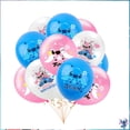 thumbnail image 4 of Globos de látex de Lilo y Stitch de Disney, 36, 24 y 12 unidades, para decoración de fiestas de cumpleaños, baby shower, regalos para niños, suministros para fiestas, 4 of 5