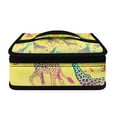 thumbnail image 2 of KUIFORTI Giraffe Lunch Box for Men Lunch Bag Meal Bag with Top Handle Portable Lunch Tote Kit for School Travel Camping, 2 of 7