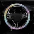 thumbnail image 2 of Funda de volante con cristales brillantes (36-38 cm, colorida), universal para mujer, ideal para vehículos, coches y SUV. Ideal para la mayoría de los coches., 2 of 5