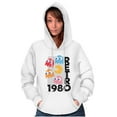thumbnail image 4 of Retro PACMAN Arcade Game Characters Hoodie Sweatshirt Women Men Brisco Brands M, 4 of 6