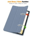 thumbnail image 2 of K-Lion Tri-Fold Folio Case for Samsung Galaxy Tab S9+ 12.4-Inch 2023 (SM-X810/X816/X818), Auto Wake/Sleep Kickstand Function Case Anti-Fall Pen Holder Shockproof Protective Slim Case Cover,Purple, 2 of 7