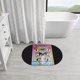 thumbnail image 3 of Alfombrilla de baño de Las Chicas Superpoderosas, de secado rápido, superabsorbente, bonita y suave, para el suelo del baño, bañera, alfombrilla de diatomeas, 3 of 7