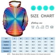 thumbnail image 4 of WHNBCW Novelty Optical Illusion Hoodie Funny Psychedelic Graphic Sweatshirt, 4 of 7