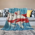thumbnail image 2 of Orinice Flying Pig Sherpa Blanket Cartoon Animal Throw Blanket Super Soft Fuzzy Blanket Thick Warm Fleece Blankets for Couch Bed 50x60in, 2 of 6