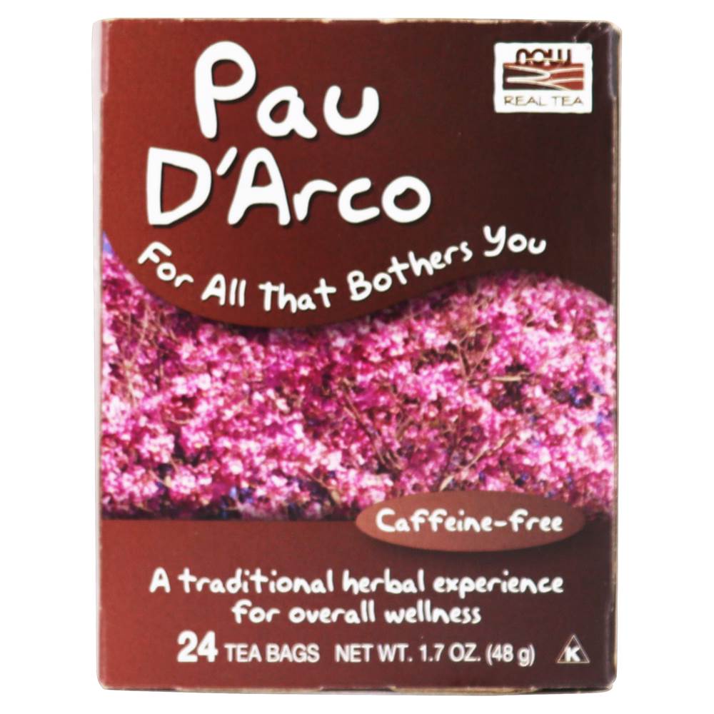 NOW Foods Pau D'Arco Tea 24 Bag(S) - Walmart.com - Walmart.com