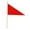 Red, variant on 20 Pack Red Triangle Marking Flags for Garden Survey, By Meiiso, Large Inventory!