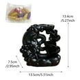 thumbnail image 3 of BKER Incense Burner Backflow Incense Holder Ceramic Censer Sticks Porcelain Holder With Mixed Aromatherapy, 3 of 7