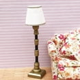 thumbnail image 4 of 1/12 Dolls House Miniature Furniture Living Room Sofa Couch Chair Lamp Set, 4 of 7