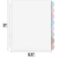 thumbnail image 5 of Mr. Pen- Clear Sheet Protectors with Tabs, 8 Tabs, 32 Sets, Clear Plastic Dividers for 3 Ring Binder, 5 of 9