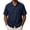 #03 Navy 【Mix, Match & Rotate: Stock Up on Daily Colors】, variant on Men's Summer Denim Casual Shirt Tops Button Down Short Sleeve Loose Fit Lapel Pocket Streetwear Outdoor Vacation Fishing Hiking Work Outfits Fashion Essential | JASKFLY,Black L