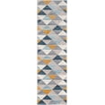 thumbnail image 2 of Well Woven Modern Geometric Runner Rug, 2' x 7', 2 of 8