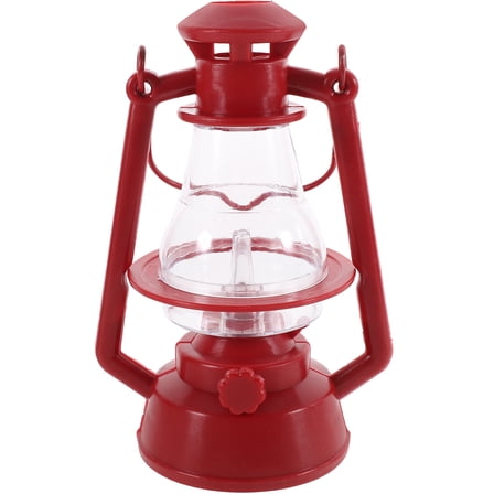 PAMINGONO 1Pack Red Square Lantern for Convenient and Portable Outdoor Camping Light