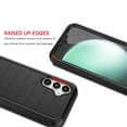 thumbnail image 5 of For Samsung Galaxy S23 FE 2023 6.4" Case,Heavy Duty Rugged Defender Case with [Belt Clip Holster] [Built in Screen Protecotr], Shockproof Full Body Protection Kickstand Cover, Black, 5 of 8
