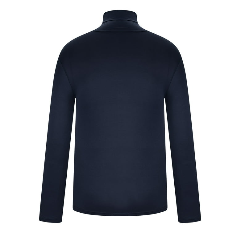 BZGTZT Men's Winter Thermal Pullover Long Sleeve Turtle Neck