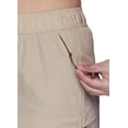 thumbnail image 4 of Avalanche Women's Quick Drying Woven Skort With Ruched Bungee Sides, 4 of 7