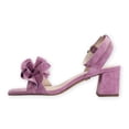 thumbnail image 2 of Cecelia New York Heather Mauve Suede Open Toe Ankle Strap Block Heel Sandals (Mauve, 6.5), 2 of 2