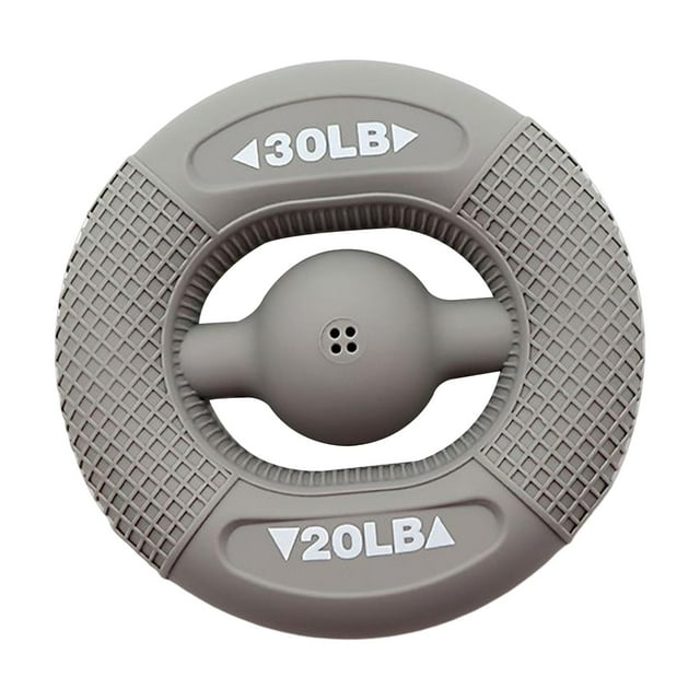 Hand Grip Enhancer Zulema portátil Cómodo Suave Silicona Anillos Mano Entrenamiento Carpal 20LB-30LB
