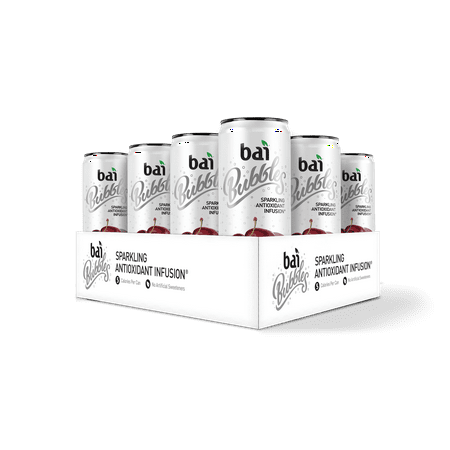 - Bai Bubbles Antioxidant Infused Beverage, Bolivia Black Cherry, 11.5 Fl Oz, 12 Count