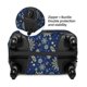 thumbnail image 2 of Balery Dark Blue Christmas Funda de equipaje, fundas para maletas, elástica, lavable, protector de maletas, compatible con maletas de 18 a 32 pulgadas-X-Large, 2 of 7