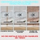 thumbnail image 4 of Base Soportes De Pantalla Pared Tv 14 A 55 Pulgadas Soporta Max 50kg Soporte De Tv Universal Compatible Soporte Universal Mural Para Televisión Monitor Inclinable Y Ajustable Color Negro, 4 of 6
