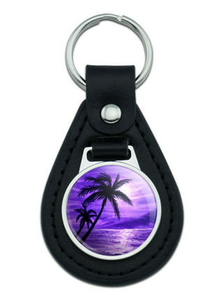 Palm Tree Keychain, Palm Tree Key Chain, Palm Tree Keyring, Palm Tree  Charm, Palm Tree Bag Tag, Palm Tree Keyfob, Tropical Keychain, Beach