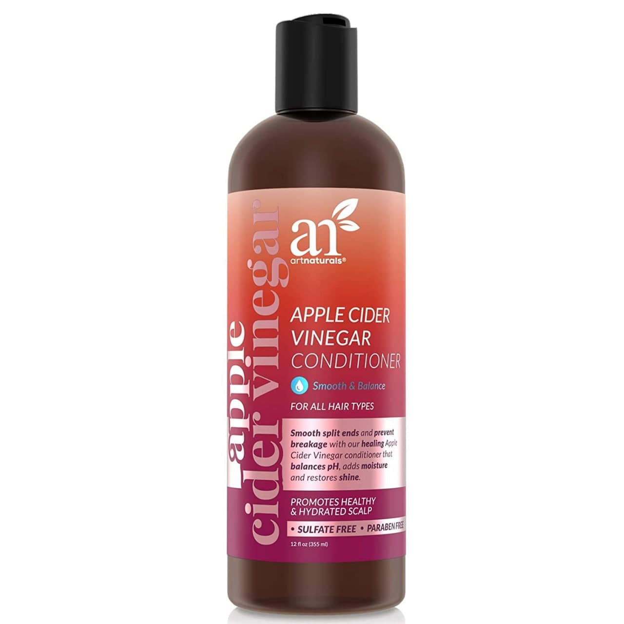 Artnaturals Apple Cider Vinegar Conditioner All Hair Types (12 oz / 355 ml)  