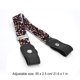 thumbnail image 2 of Sonducket cinturón de cintura sin hebilla accesorios de ropa duraderos suministros de armario de cuero de imitación niños pequeños ligeros para niños Cinturones patrones florales Sonducket AP008680-13, 2 of 5