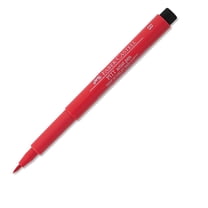Faber-Castell Pitt Artist Pen - Deep Scarlet Red, Brush Nib