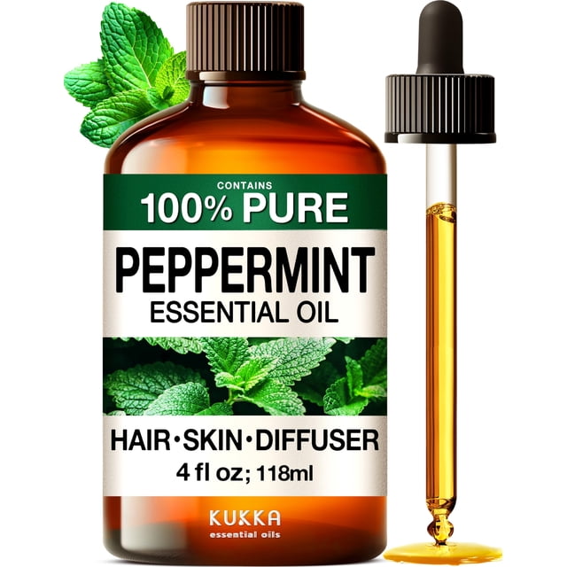 Aceite esencial KUKKA Peppermint 120 ml para cabello, piel y difusor