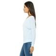 thumbnail image 4 of Bella + Canvas Ladies' Flowy Long-Sleeve Off Shoulder T-Shirt - 8850, 4 of 4