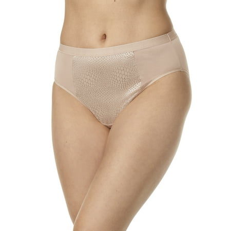 

Blissful Benefits by Warner s Women s Tummy Smoothing Hi-Cut Panties 3-Pack