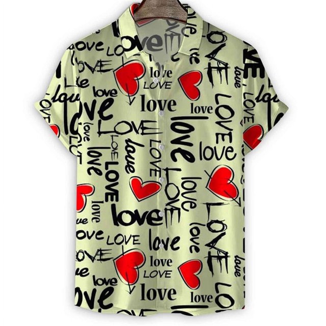 Cartoon Sea Animals Fish 3d Print Shirt Men StarShells Pattern Short Sleeve Tees Fashion Summer Button Lapel Blouse Tops