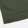 thumbnail image 3 of Vetsdori Short sleeve T-Shirts for Men Solid Pullover Army Green Breathable Dry Fit Fashion Big and Tall Mens T-Shirts Crew Neck, 3 of 5