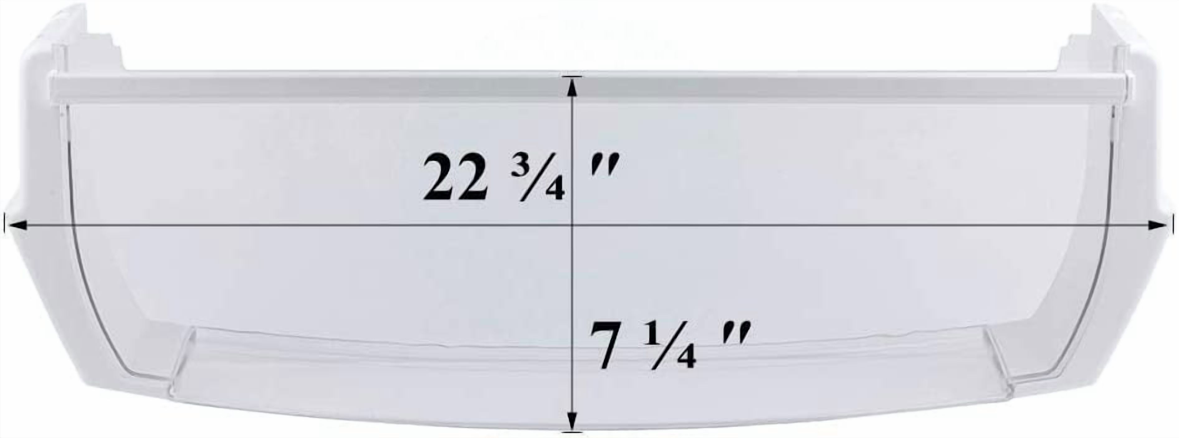WR71X10409 Door Shelf Bin Rack Compatible with GE Refrigerator