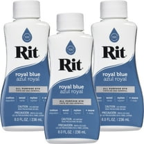 Rit Dye Liquid 8Oz-Royal Blue-Multipack Of 3
